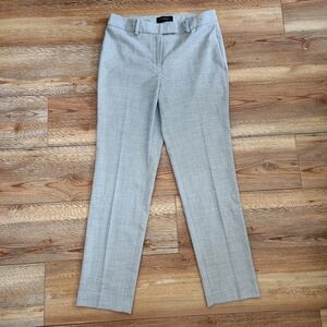 Talbots Dress Pants Women's 4p Gray Straight Leg